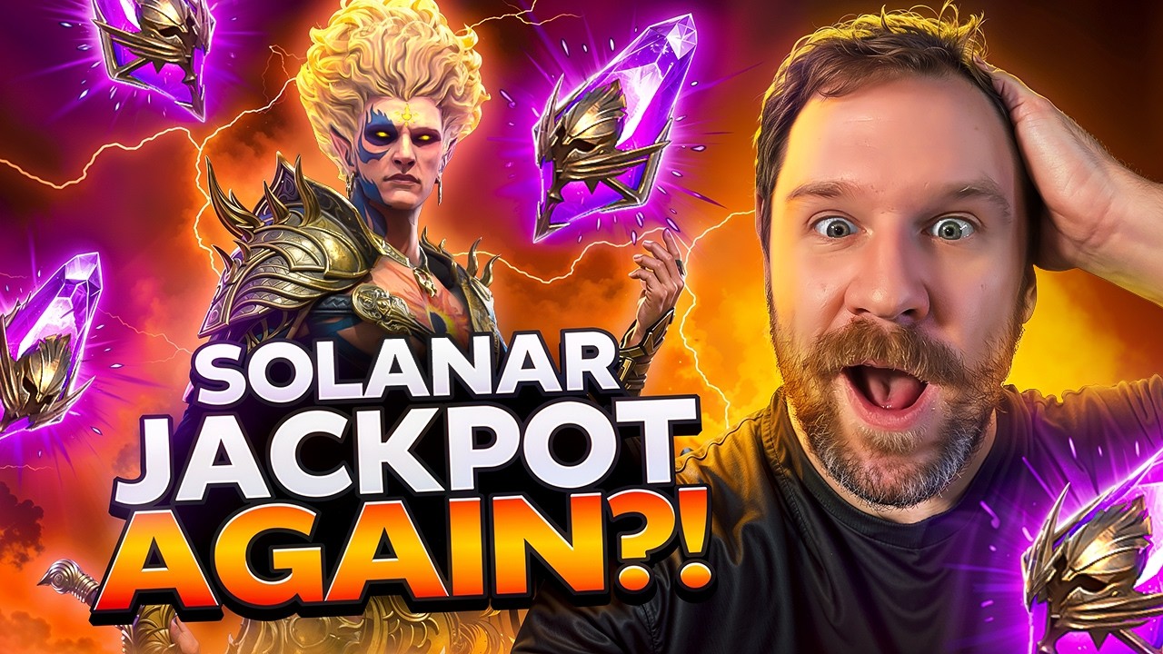Can I Hit the Solanar Jackpot AGAIN? Pulling 199 Void Shards to Find Out! | Raid: Shadow Legends