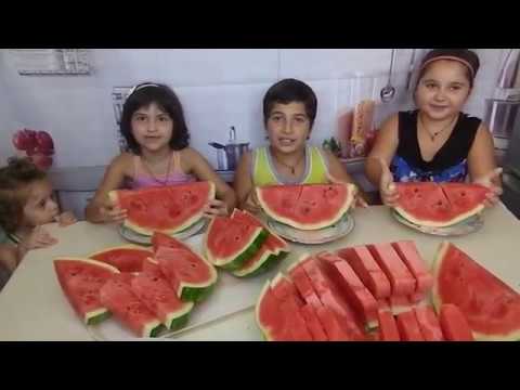 გამთლიანებული კიტრა საზამთრო.