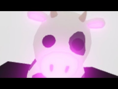 Neon Cow Adopt Me Roblox Ty For 300 Subs Farm Pets Youtube