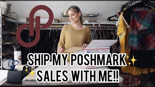 Ship My Sales on Poshmark With Me! See What Sold FAST & For a GREAT Profit!