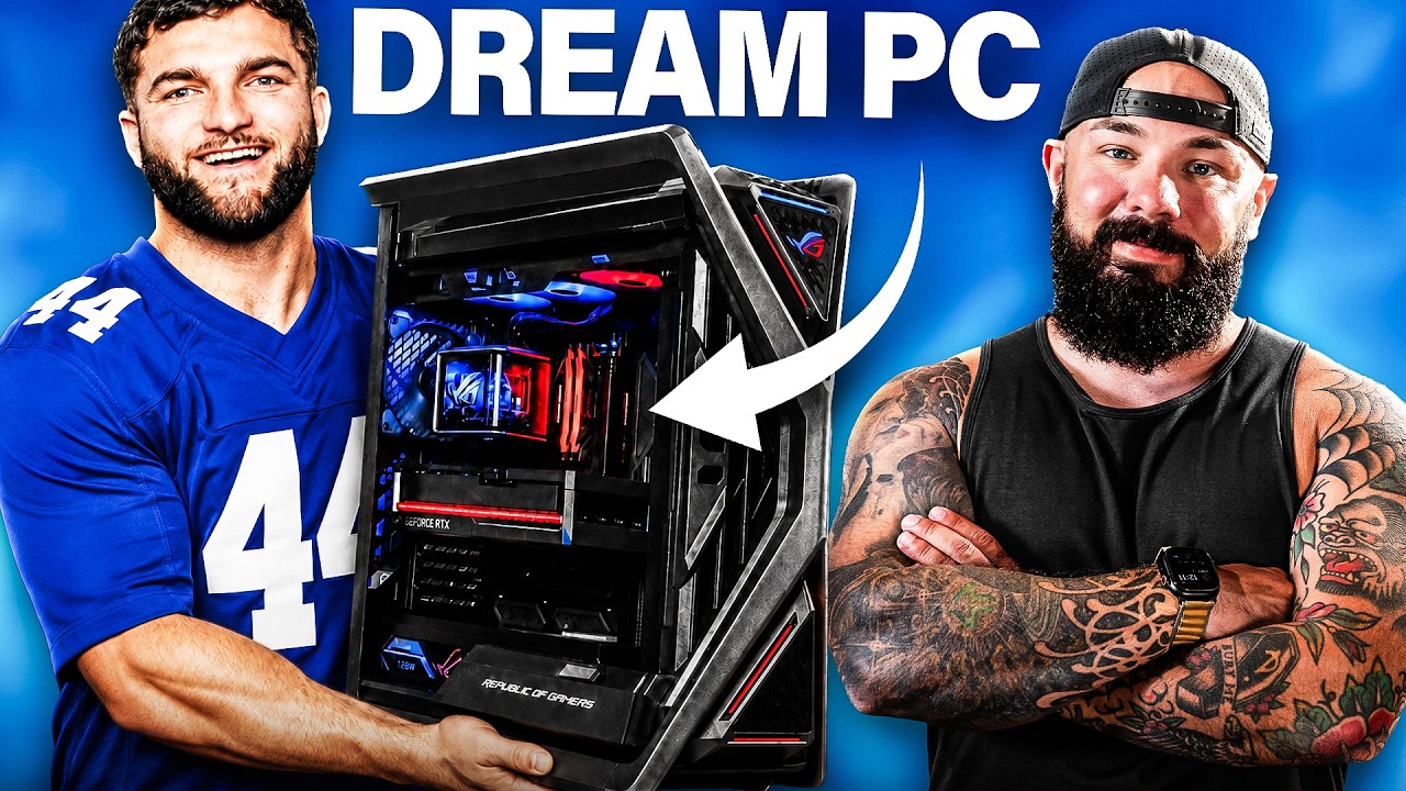 This NFL Player's $10K Custom PC Build Is Insane