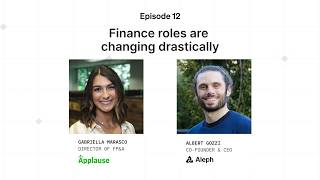 Finance roles are changing drastically - The 10x Finance Podcast - E12