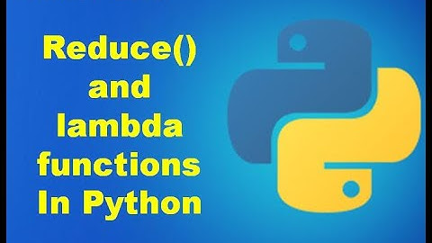 Reduce() and Lambda function in Python| Python Tutorial in Urdu | Hindi