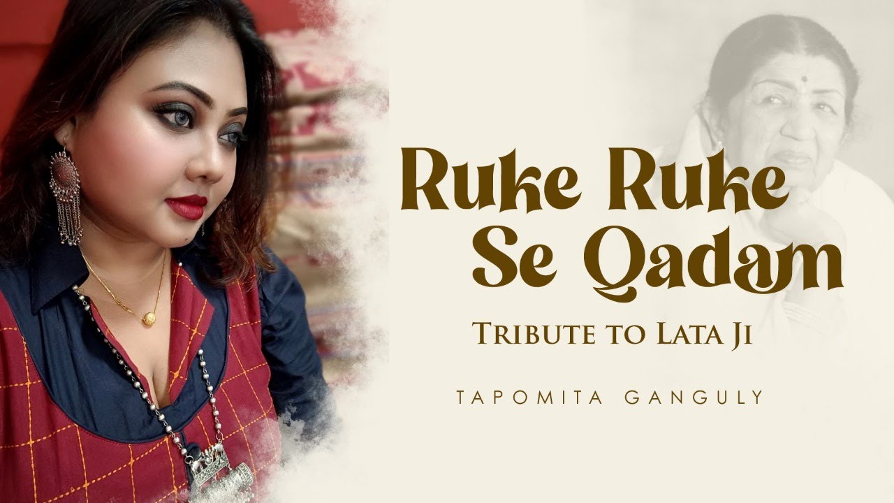 Ruke Ruke Se Qadam  Tapomita Ganguly  Live on Good Morning Akash Program