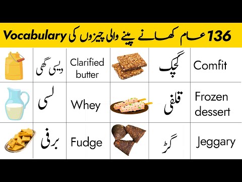 Eatable Things Name In English With Urdu Meanings #for #foryou #viral