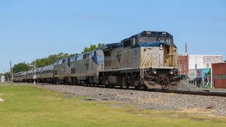 Amtrak 92 With B32-8Wh 515 Leading