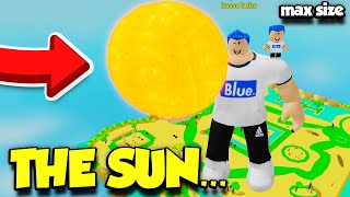 I Lifted THE ENTIRE SUN And Got MAX SIZE In Lifting Simulator!! *20k Robux* (Roblox)