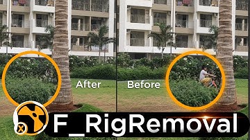 Nuke Tutorial:- F_ Rig Removal in Nuke VFX | How to do Clean object using F_ Rig Removal Node in VFX