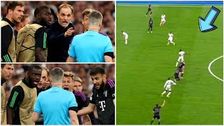 Bayern Munich goal controversially ruled out for offside by the linesman vs Real Madrid
