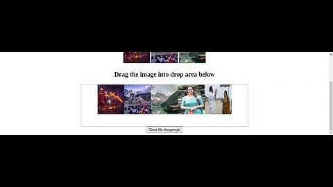 How to implement HTML5 drag and drop?