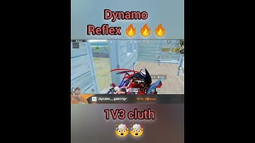 @Dynamo Amazing 1v3 clutch🤯 | BGMI RECORDS