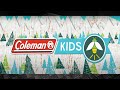 Coleman Kids FyreFly Glow-In-The-Dark Sleeping Bag Range