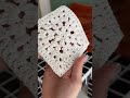 新作あみもの作成中🧶💭　#編み物 #編み物初心者 #編み方動画 #編み物好き #かぎ針編み #グラニースクエア