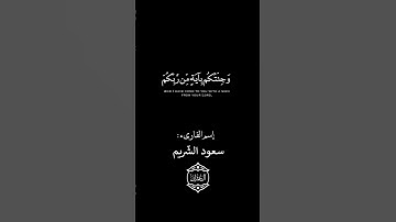 تلاوة عطرة للشيخ سعود الشريم#pakistan #shortvideo #السعودية #مصر #الجزائر #islam #islamic #explore