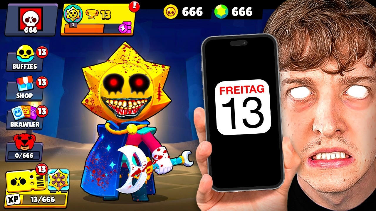 Erstelle NIEMALS an FREITAG, DEM 13. einen ACCOUNT in Brawl Stars...
