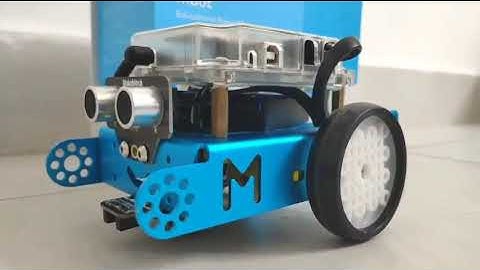 (Trailer) How to use me ultrasonic sensor robot mBot Makeblock