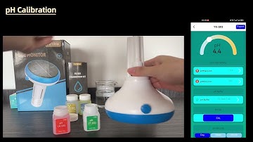 How to calibrate YK-S03C pool Monitor !