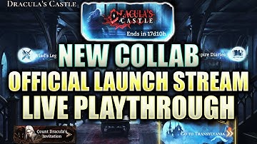 BRAND NEW EVENT! Live Playthrough Guide for Dracula Collab LAUNCH | Watcher of Realms