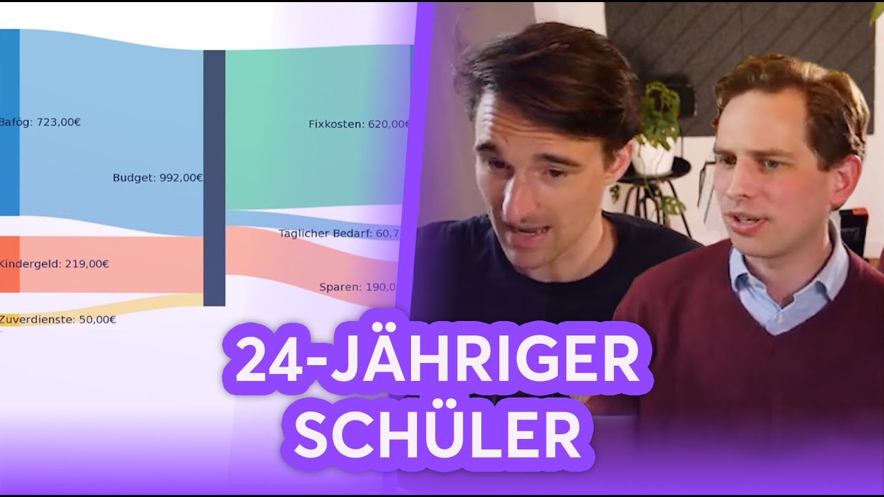 24-Jähriger Abiturnachholer aus Sachsen zeigt sein Budget! | Finanzfluss Stream Highlights