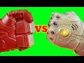 Hulkbuster Family Vs Thanos Family ! Mega Battle ! Superhero Toys