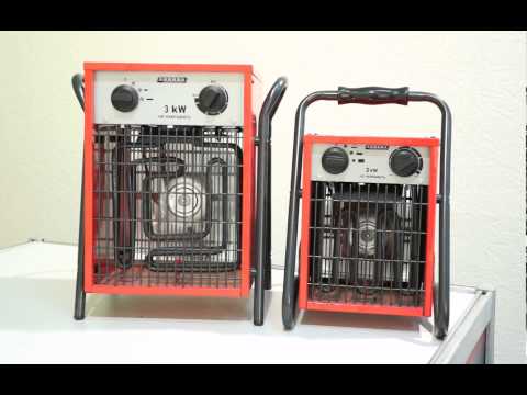 Электрические тепловые пушки Aurora HEAT 2000 и HEAT 3000