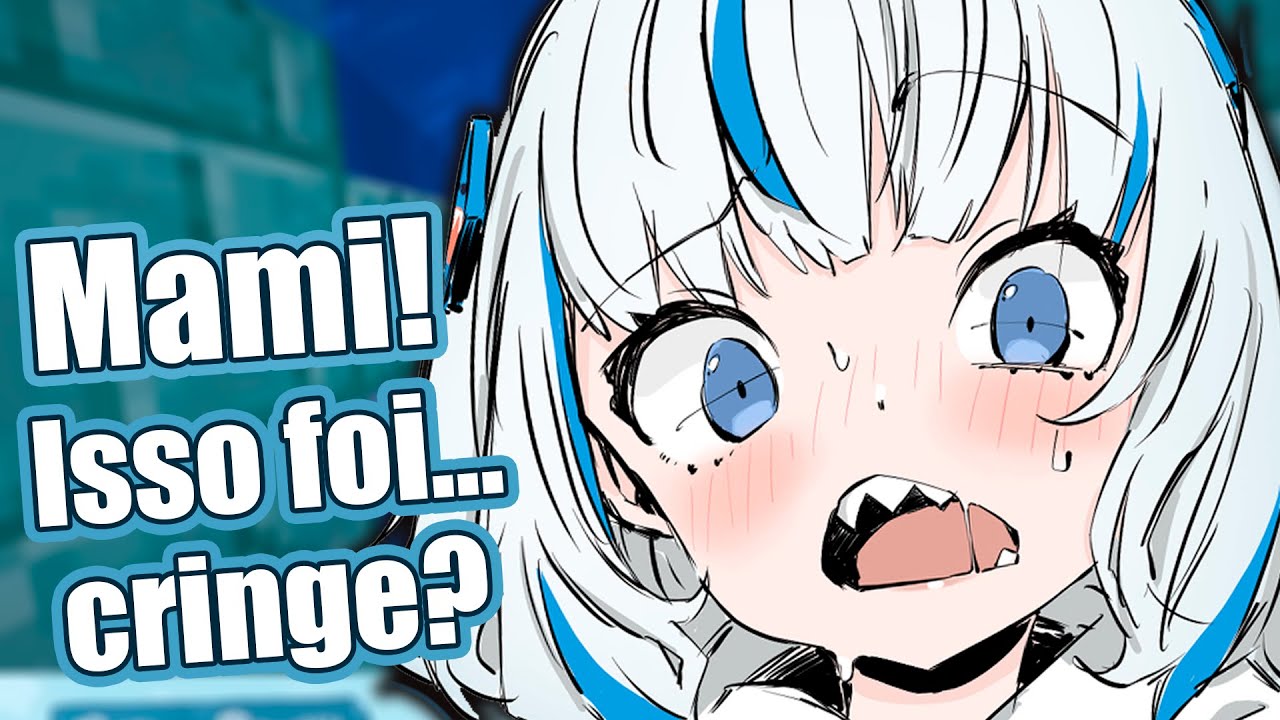 Mãe de Gura aparece na stream para dar uma dura na Gura [Hololive EN sub BR]