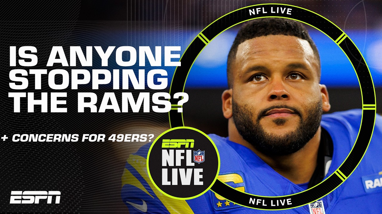 Which teams will be able to stop the Rams? 👀 'The only thing that derails them is injury' | NFL Live