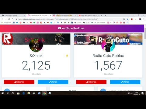 Radio Cuto Vs Srxnick Road 2000 Subs Roblox Youtube - radio cuto roblox on twitter