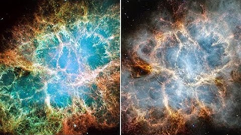 Hubble and Webb’s views of the Crab Nebula