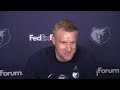Tuomas Iisalo Press Conference | Grizzlies vs. Celtics