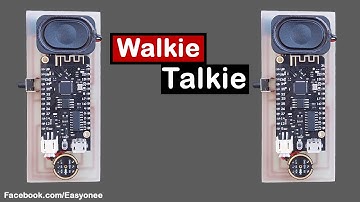ESP32 Walkie -Talkie | DIY