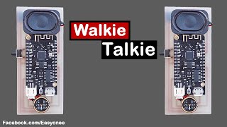 ESP32 Walkie -Talkie | DIY
