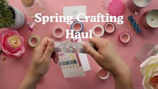 Spring Crafting Haul With Rubberstamps.com New Stamp Sets, Markers, And More