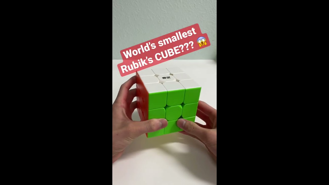 World S Smallest Rubik Cube Mass Produced 