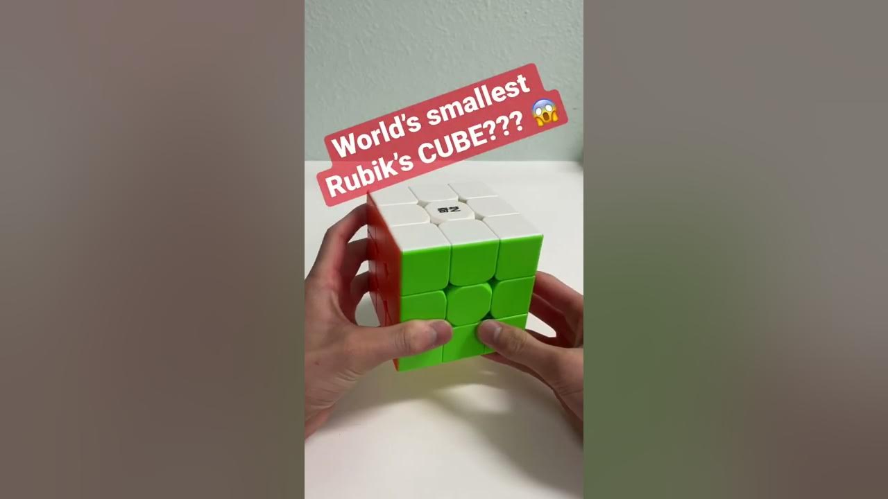 World's Smallest Rubik's Cube - Little Obsessed