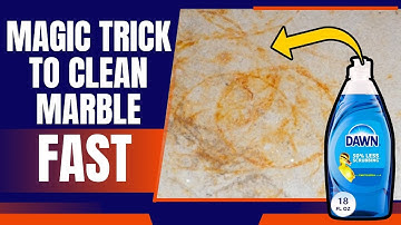 How to Remove Rust Stains From Marble FAST 💥 No Damage, No Harsh Chemicals