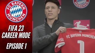 BAYERN MUNICH FIFA 23 CAREER MODE EPISODE 1. - A NEW CHAPTER ?