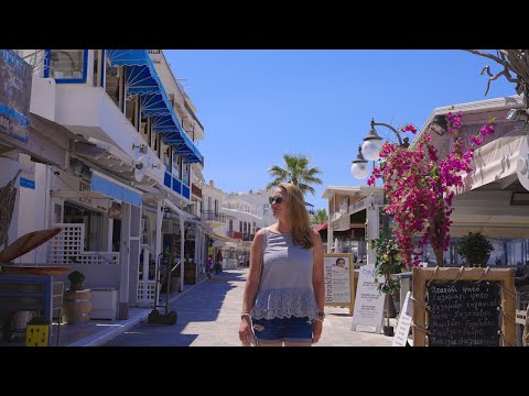 Female tourist walking