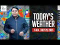 Today S Weather 5 A M July 20 2025 Today S Weather 5 A M July 20 2025
