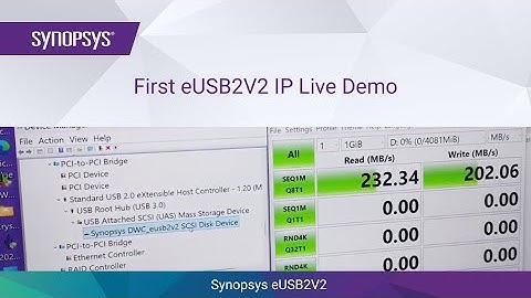 Synopsys Shows First eUSB2V2 IP Live Demo  | Synopsys