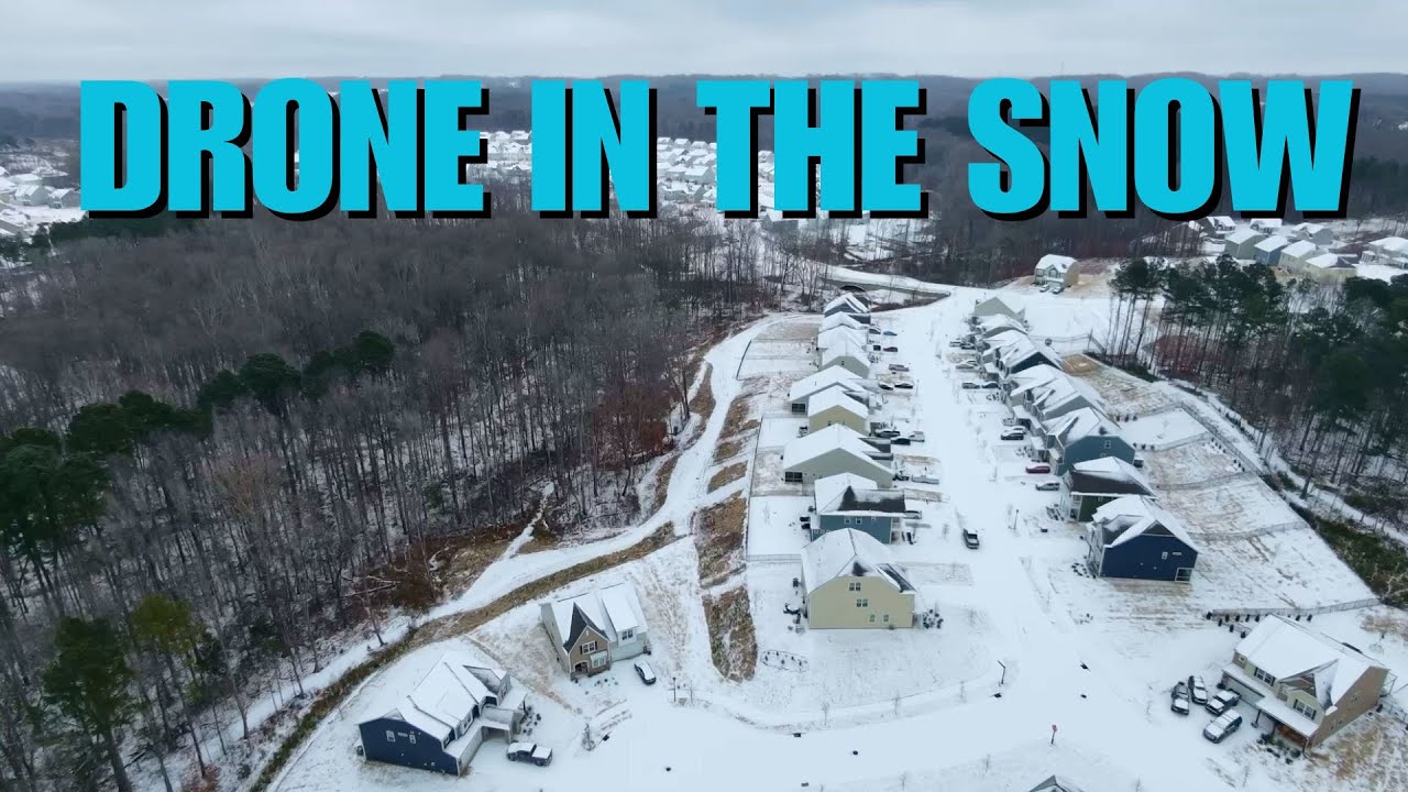 From Hurricanes to Snowstorms: Our First NC Winter Storm - YouTube