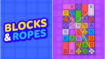 Blocks & Ropes Gameplay Levels 61-80 / I Learn Something New Every Time