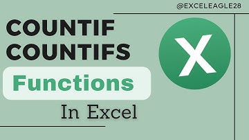 How to use COUNTIF & COUNTIFS function in Excel - Urdu/Hindi