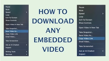 Hoe u ingesloten video