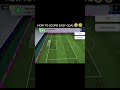 How to score easy goal in efootball 🤣🤣 #efootball #pes #virslshorts #shortvideo
