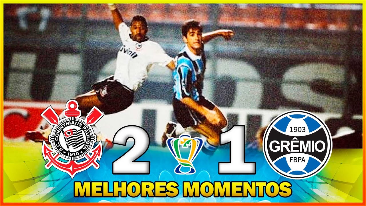 CORINTHIANS 2 x 1 GRÊMIO ● MELHORES MOMENTOS ● COPA DO BRASIL 1995 ● FINAL ● JOGO 01