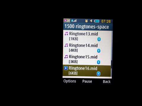 Samsung GT E1500 Ringtones On Samsung SM B350E
