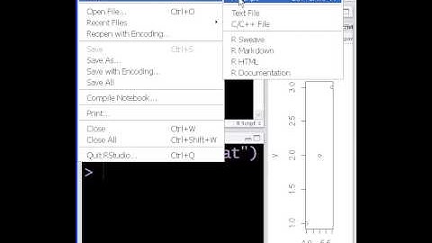 RStudio, Setting the Working Directory