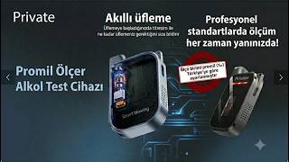 Dijital Alkolmetre Promil Ölçer Alkol Test Cihazı Taşınabilir Nefes Alkol Ölçer Kişisel Kullanım