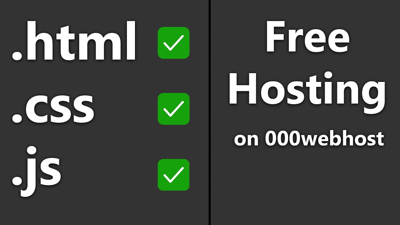 เว็บโฮสติ้ง ฟรี  2022 Update  Upload a Website on FREE Hosting Website | 000webhost